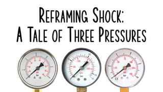Reframing shock physiology - a tale of 3 pressures - Sara Crager - TBS24