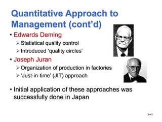 Management history related to principles of Management | PPTX