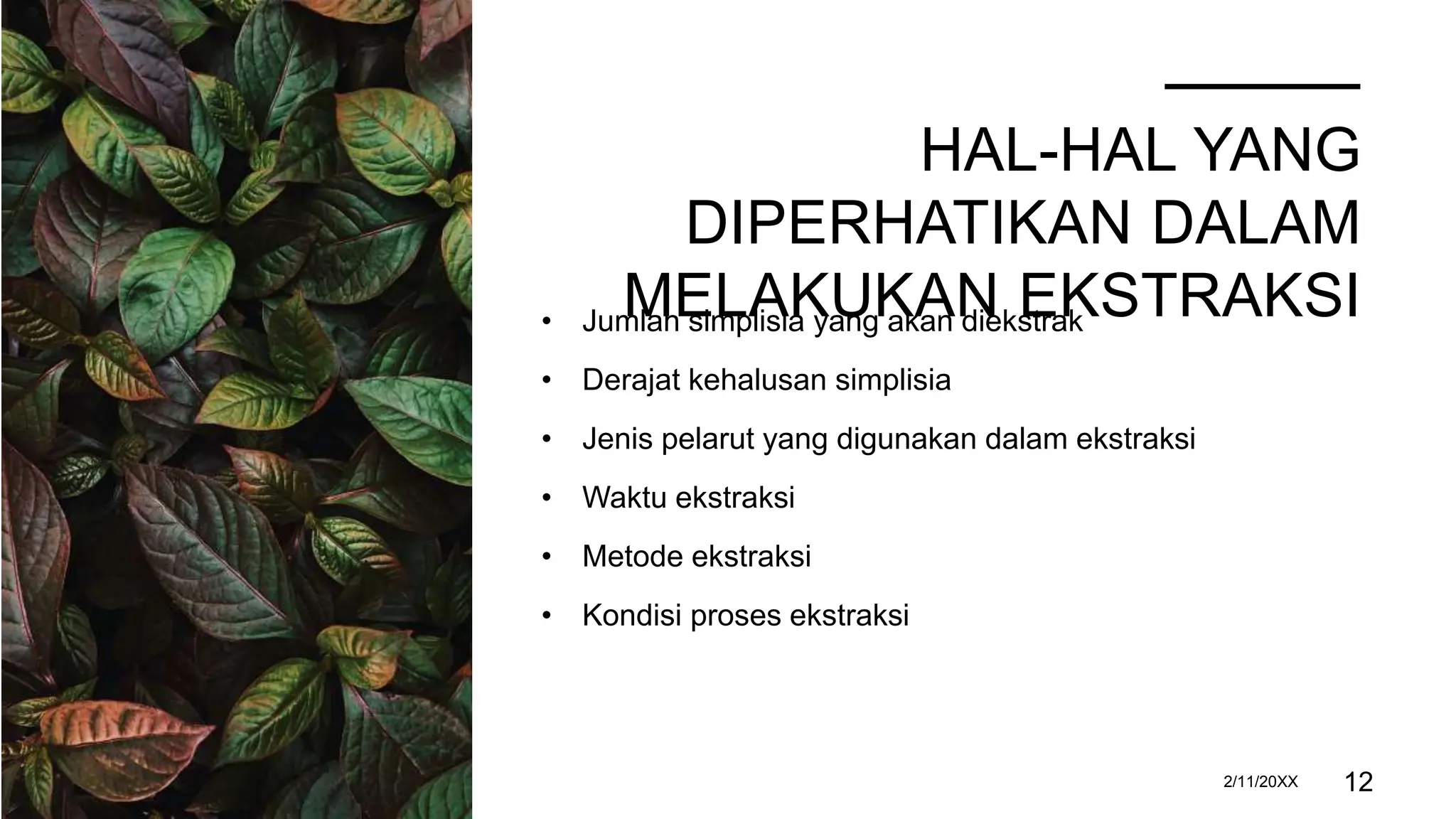 Fitokimia macam macam metode ekstraksi pptx