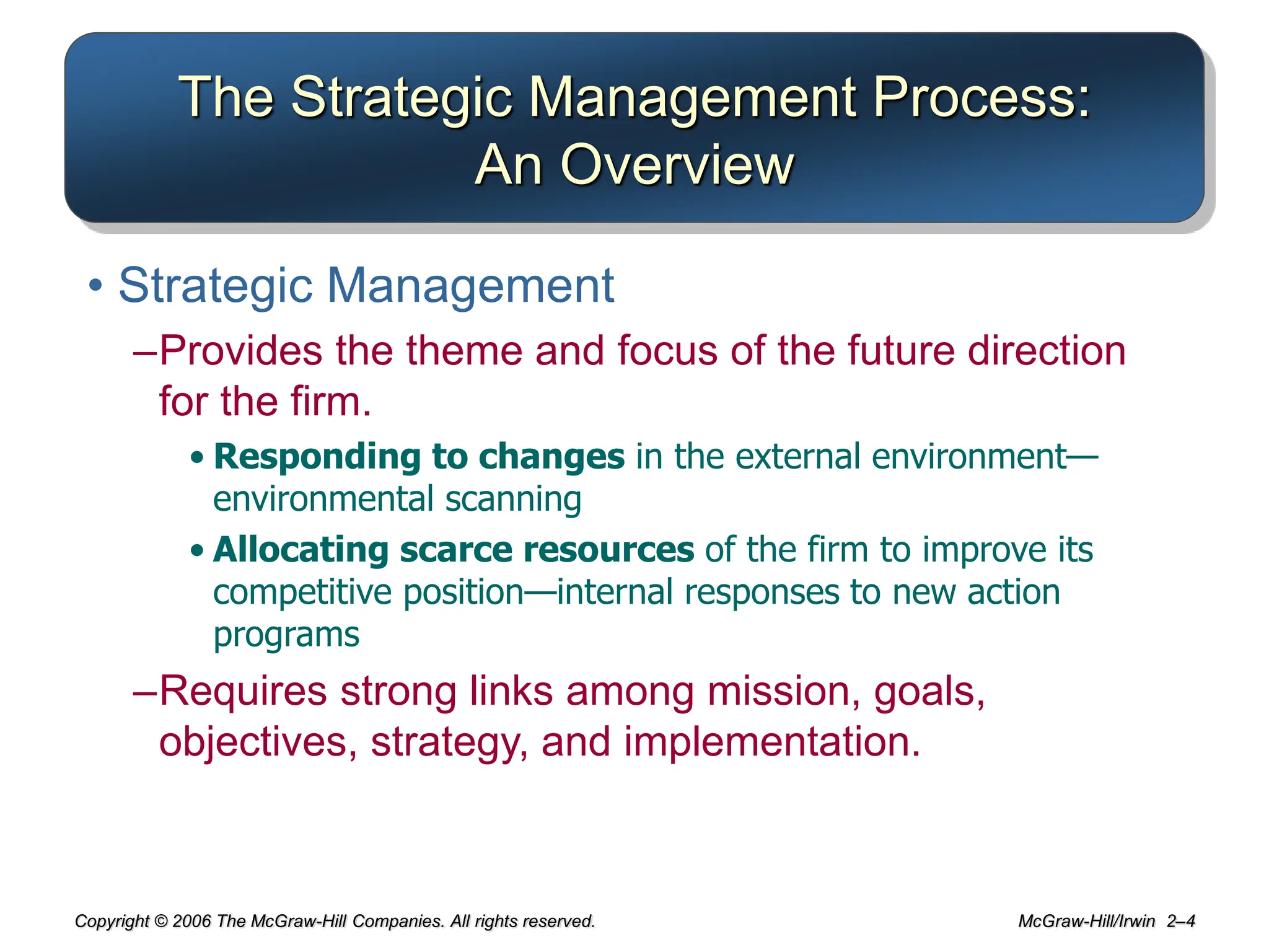Organization strategy and project selection | PPT
