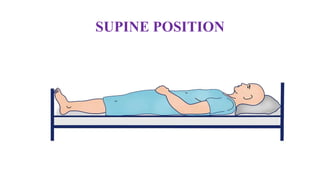 SUPINE POSITION
 