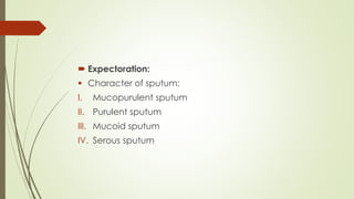 Semiology (Internal medicine) lectures for MD students | PDF