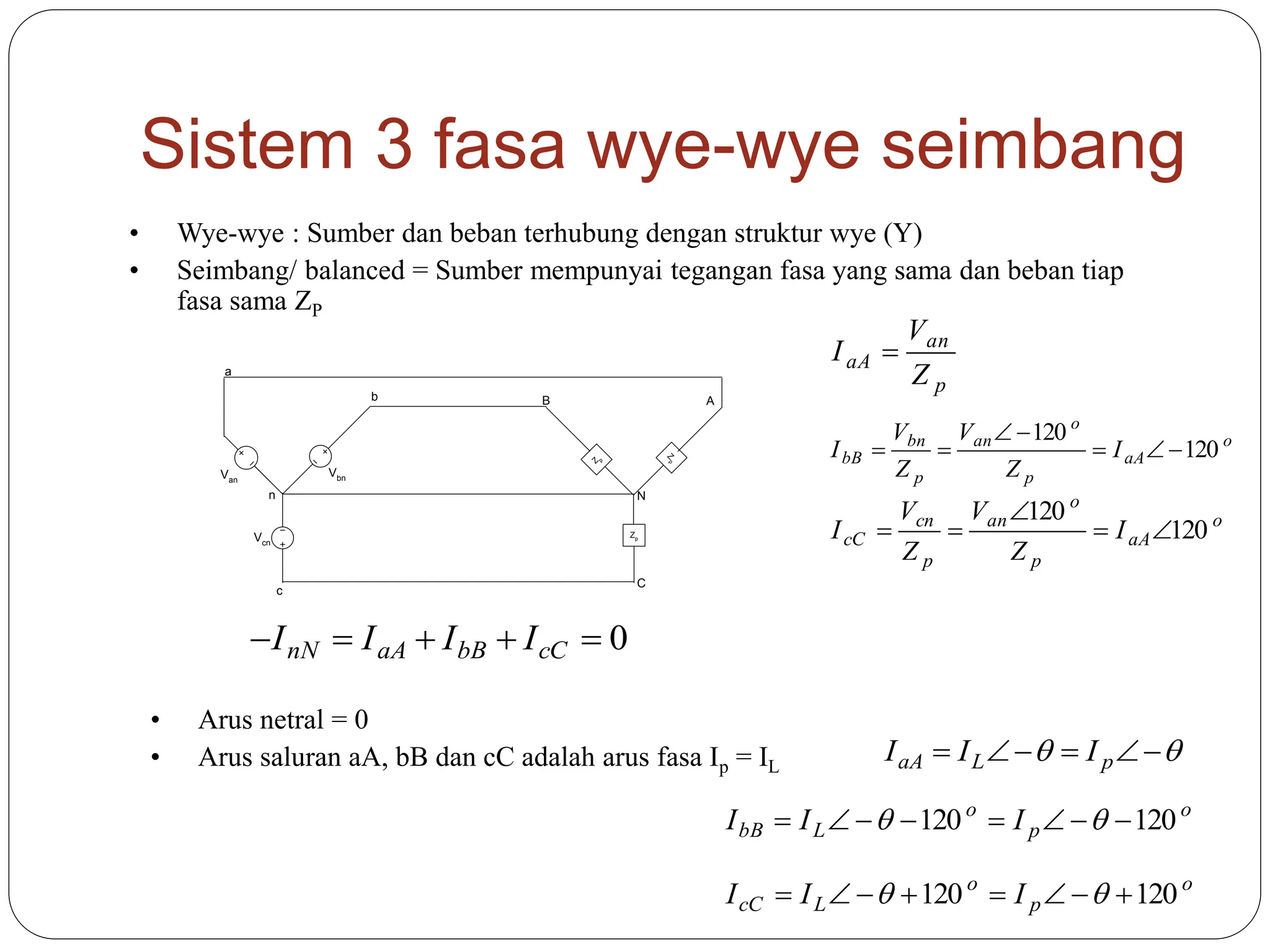Rangkaian listrik 3 Fasa untuk teknik mesin | PPT