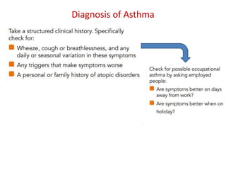 Bronchial Asthma and its clinical presentations | PPT