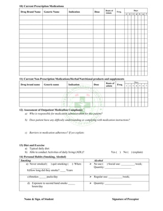 Example For Medication History Interview Form.pdf Medication History Intffgddsgdfgdferview.pdf