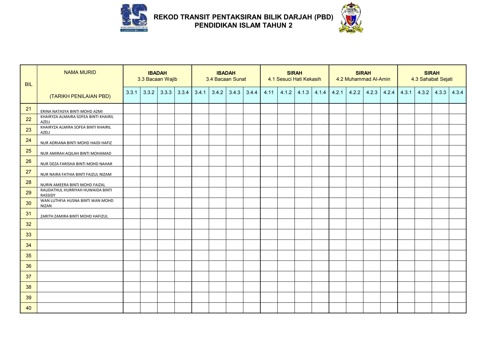 2.REKOD TRANSIT PBD PEND ISLAM TAHUN 2.pptx