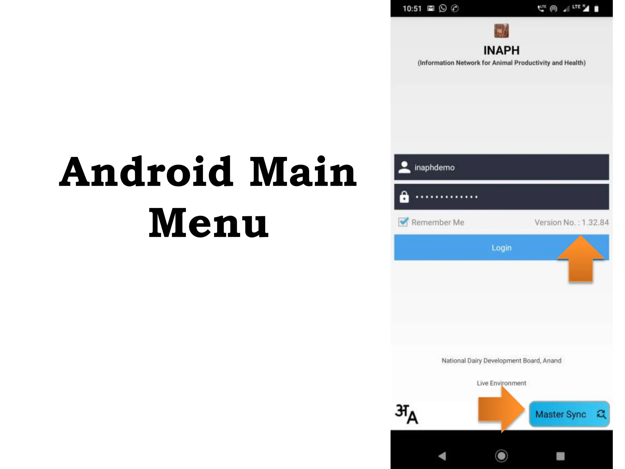 Android Main
Menu
 