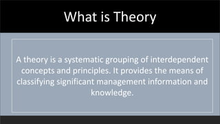 Public Policy Theories power point. define theory | PPTX