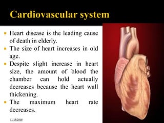 Physiologic changes in elderly in different system | PDF