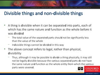 Divisible Function 2. Property and Things - Definitions - Chapter 2 - Notes.pptx