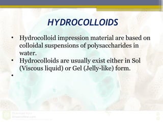 2. HYDROCOLLOID IMPRESSION MATERIALS.pptx