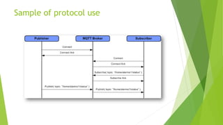Sample of protocol use
 