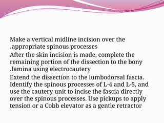 Vertical Dissection vertebral herniation clinical orthopedic.pptx