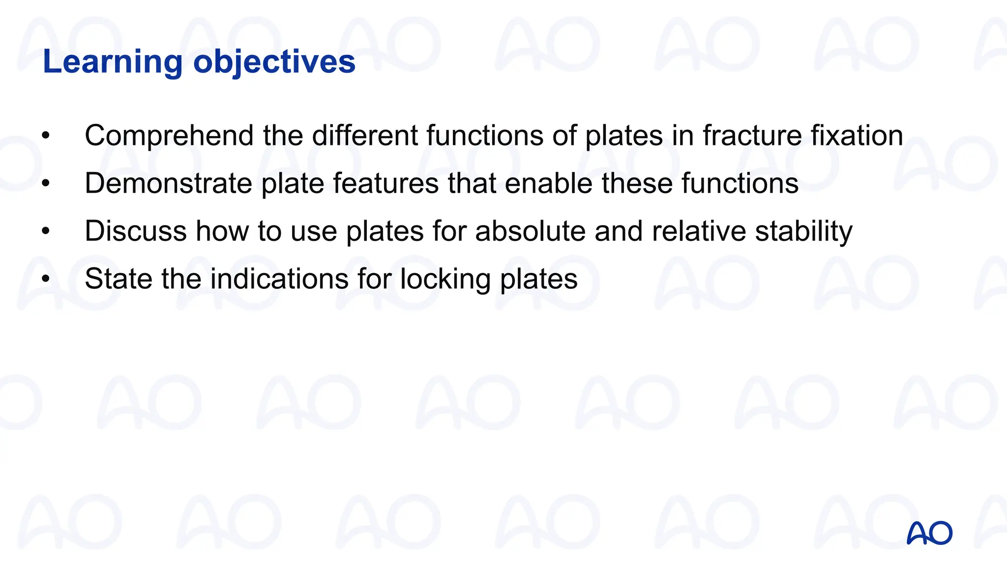 plates in fracture fixation on orthopedic | PDF
