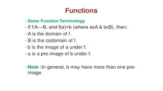 Functions and types of functions Explained | PPT