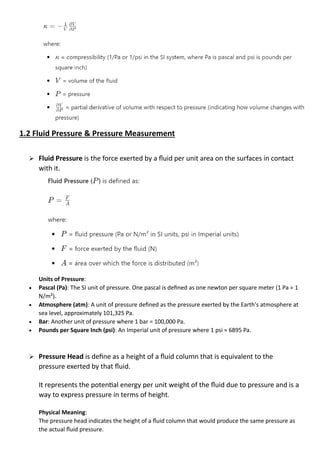 fluid mechanics chapter 1st for engineering students.pdf | Free Download