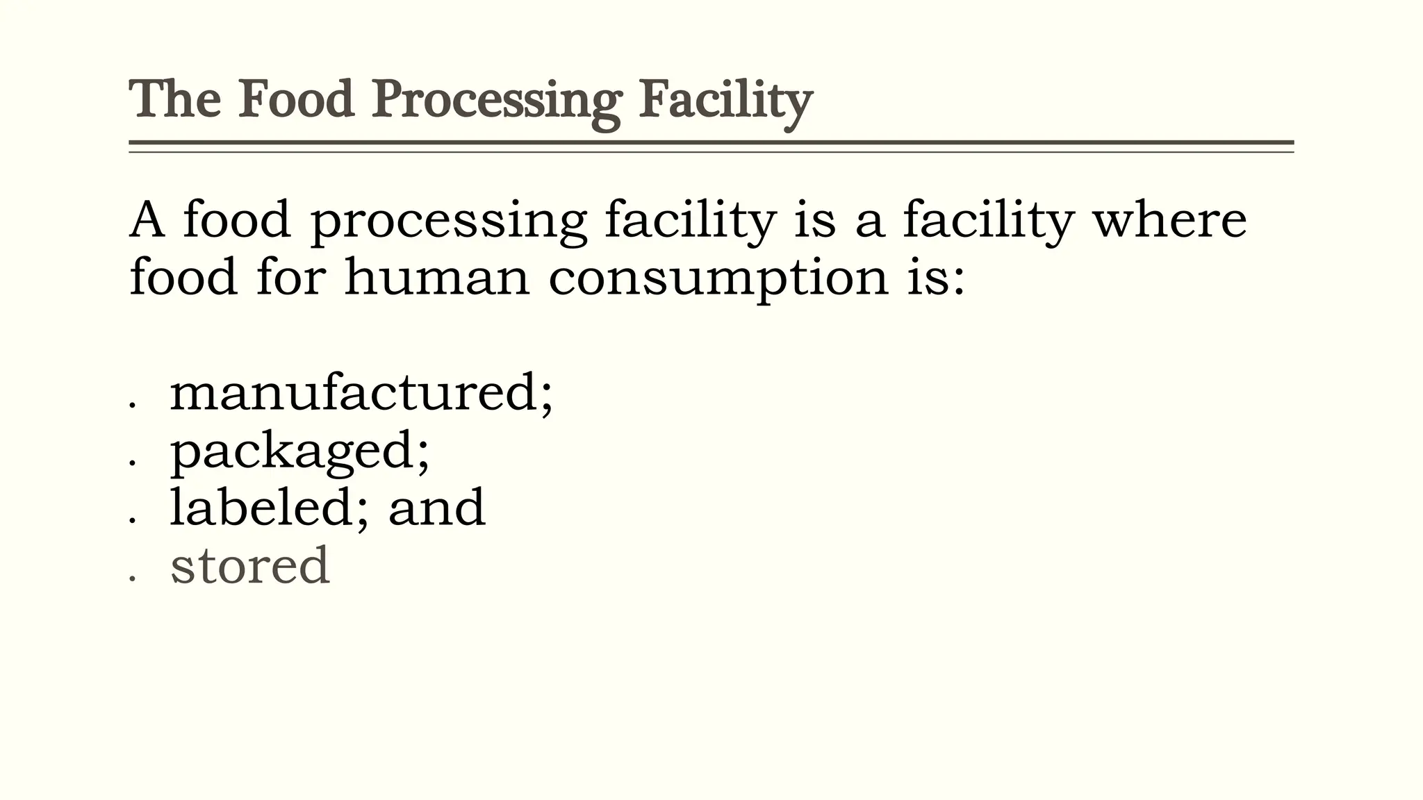 Food Processing Plant and Food Processing Tools, Equipment and ...
