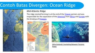 Bentuk Ridge Lempeng Tektonik dalam Pemahaman Ilmu Geologi | PDF