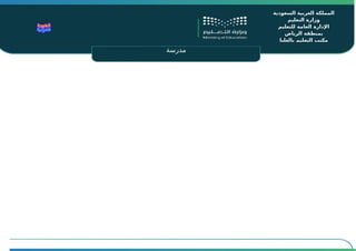 ‫المدرسة‬ ‫اسم‬
‫للتعليم‬ ‫العامة‬ ‫اإلدارة‬
‫بمنطقة‬
‫التعليم‬ ‫مكتب‬
‫السعودية‬ ‫العربية‬ ‫المملكة‬
‫التعليم‬ ‫وزارة‬
‫للتعليم‬ ‫العامة‬ ‫اإلدارة‬
‫الرياض‬ ‫بمنطقة‬
‫بالعليا‬ ‫التعليم‬ ‫مكتب‬
‫مدرسة‬
 