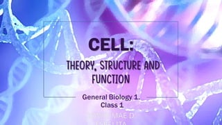 A Powerpoint Presentation of Cell Structure and Function | PPTX