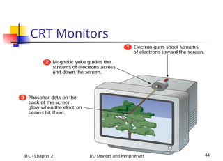 ITC - Chapter 2 I/O Devices and Peripherials 44
CRT Monitors
 