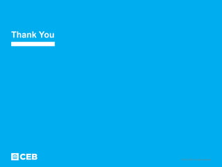 © 2015 CEB. All rights reserved
Thank You
 