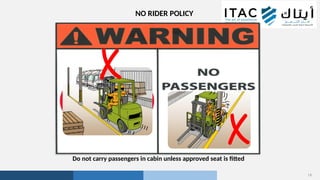 2. FLT Operational safety course, tells you about the forklift | PPT
