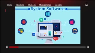 Home About me What I do My experience My work
 