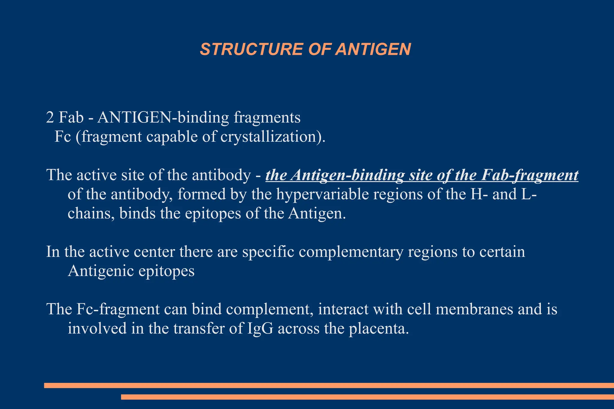 Antigens and antibody of human body part.ppt