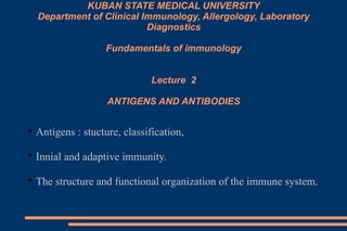 Antigens and antibody of human body part.ppt