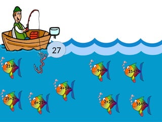 27
15+7=
21+6=
4+14=
9+9=
25+2=
2+25=
6+21= 16+5=
 