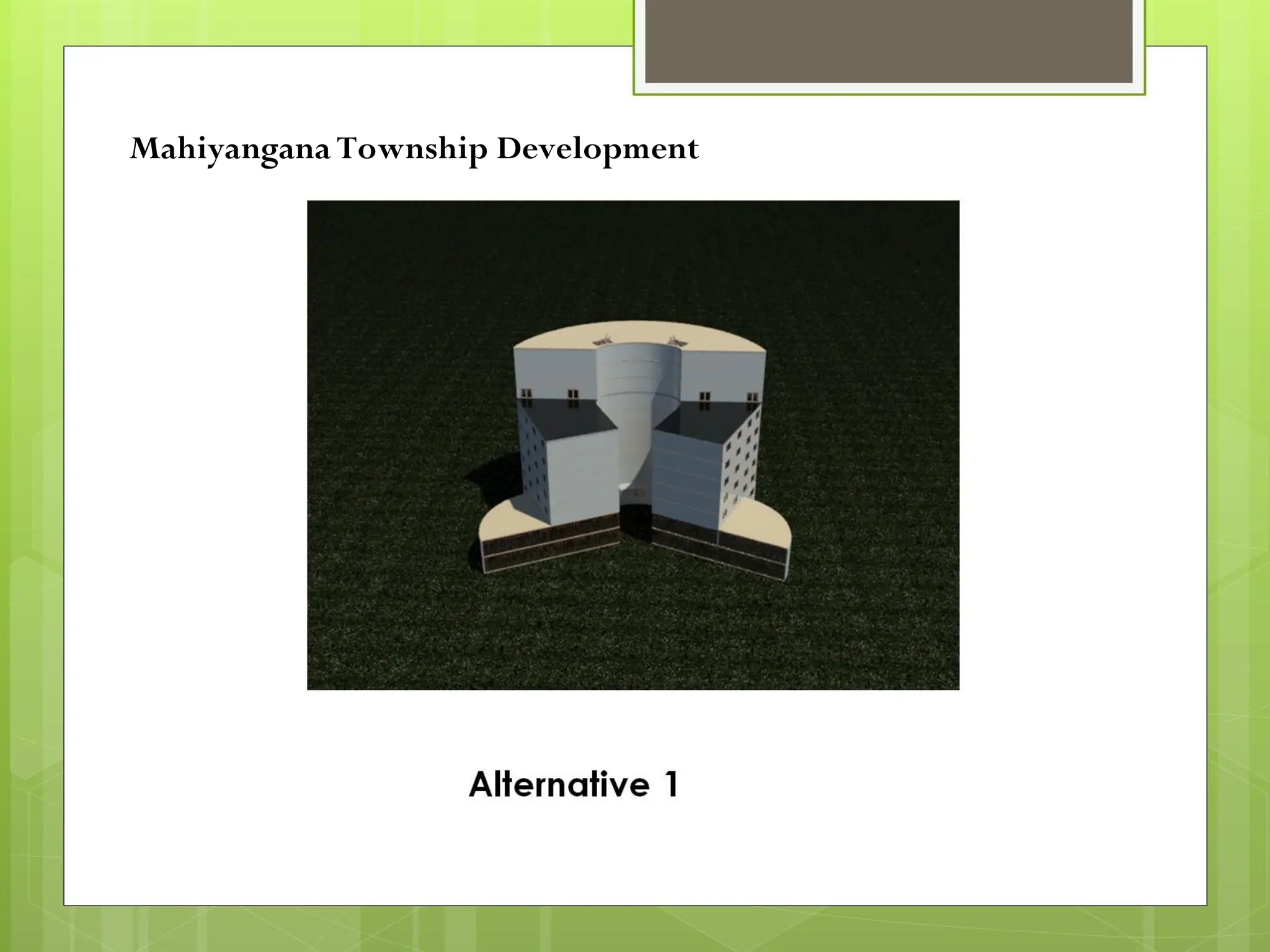 Mahiyangana Township Development
 