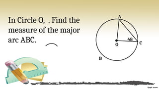 2.3 Arcs and Angles power pt prsentation | PPTX