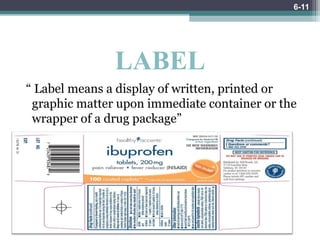 Label Terminology 2.Pharmaceutical packaging and labelling-1.ppt