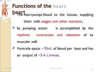 Cardiovascular disorders CVS disorder.pptx