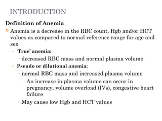 2. Disorder of RBC (Anemia and polycythemia).pptx