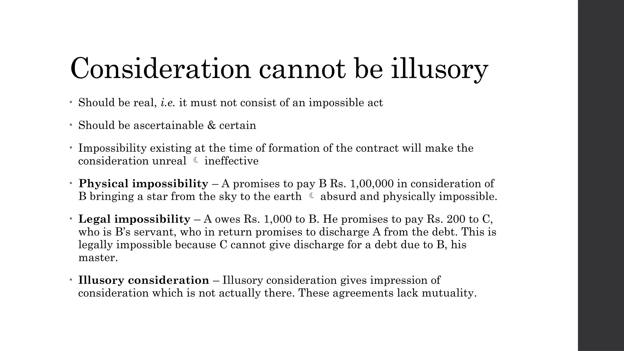 Presentation On The Basic Contract Law Principle Consideration PPTX Presentation on the basic contract law principle consideration pptx