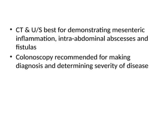 2.Inflammatory bowel disease diagnosis and treatment | PPTX