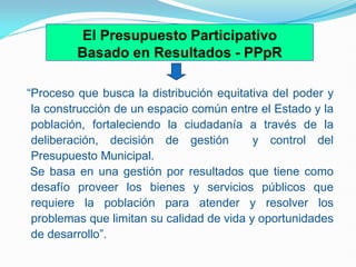 2. Desafios del Presupuesto Participativo en los Gobiernos Locales.pdf