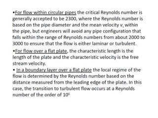 fluid mechanics lectures nust university