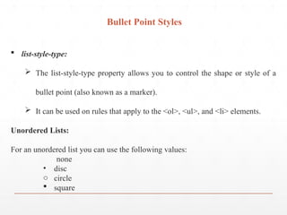 2. Lecture 2 WT - Lists, Tables, and Forms.pptx