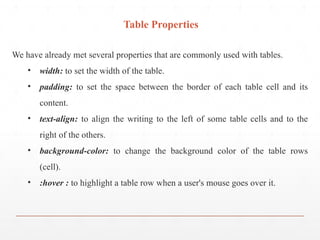 2. Lecture 2 WT - Lists, Tables, and Forms.pptx