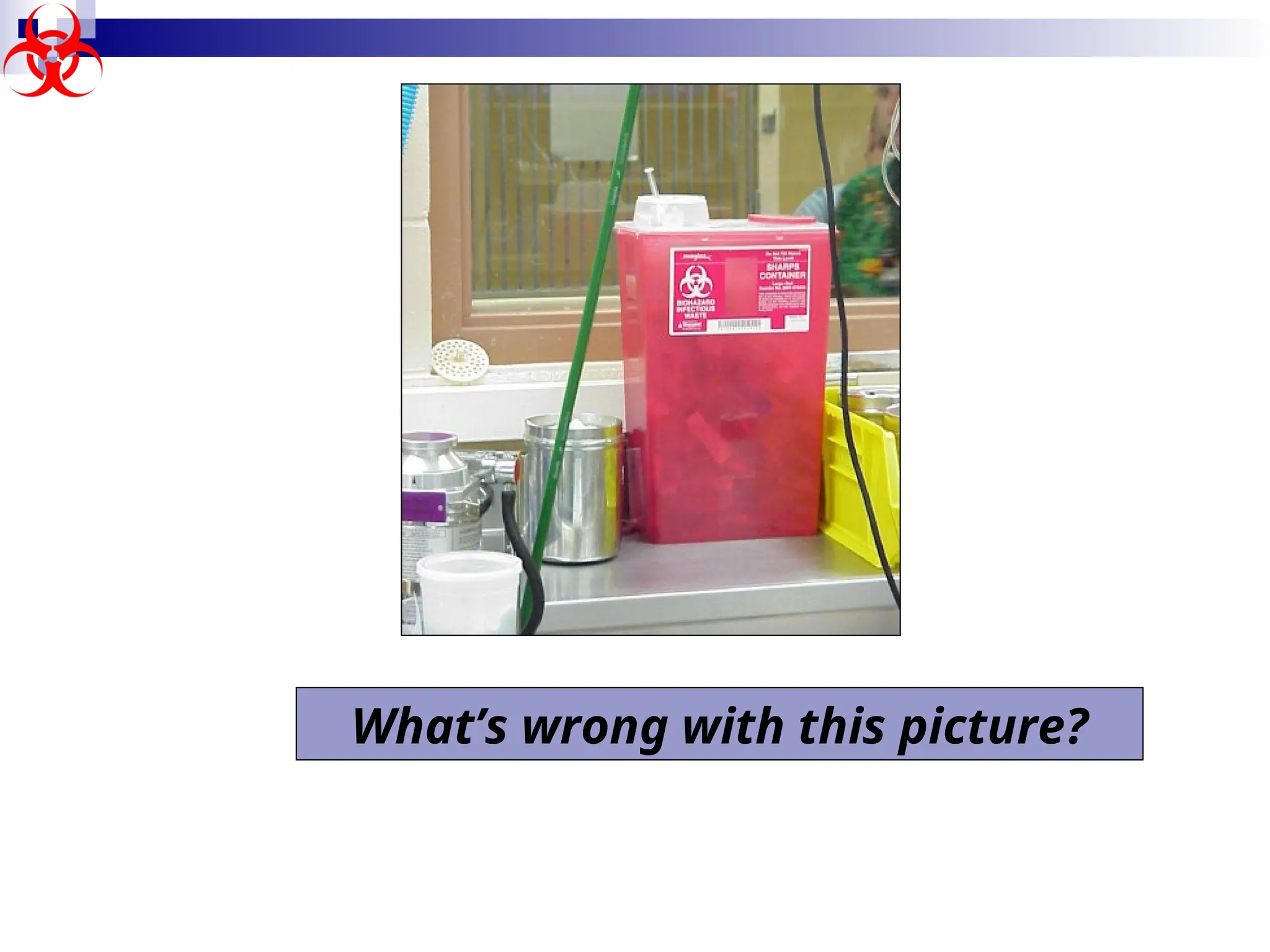 What’s wrong with this picture?
 