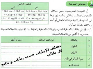 ‫ج‬‫ئ‬‫ا‬‫ت‬‫ن‬ ‫و‬ ‫ت‬‫ا‬‫ن‬‫ا‬‫ي‬‫ب‬ ‫ب‬‫س‬‫ح‬ ‫ت‬‫ا‬‫ب‬‫ا‬‫ج‬‫إل‬‫ا‬ ‫ف‬‫ل‬‫ت‬‫خ‬‫ت‬
‫ب‬‫ل‬‫ا‬‫ط‬ ‫ل‬‫ك‬
 