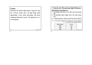 2. Sight Distance - (Geometric Design).pdf