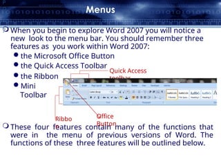 2. Week Two MS Word 2023 PG Students 2003 PG Students Final.ppt