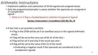 ARM programming basics for data typeswith examples | PDF