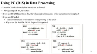 ARM programming basics for data typeswith examples | PDF