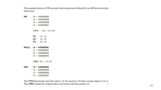 ARM programming basics for data typeswith examples | PDF