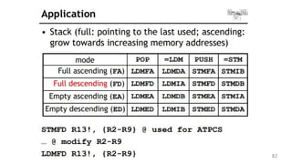 ARM programming basics for data typeswith examples | PDF